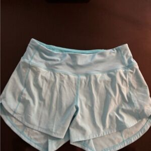 Lululemon Mid Rise Speed Up Shorts